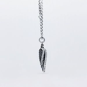 King Baby Double Wing Pendant & 18" chain